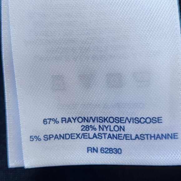 Lands End Black Ponte Sleeveless Sheath Dress Office Work Party Classic Elegant - Picture 7 of 13